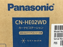Panasonic CN-HE02WD Strada ストラーダ カーナビ ステーション パナソニック 未使用 N8339617_画像5