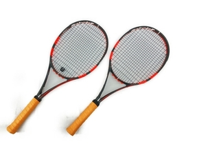 Babolat PURE STRIKE 18×20 テニスラケット ピュアストライク 2本セット バボラ 中古C8335843