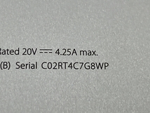 【1円】Apple MacBook Pro Retina 15インチ Mid 2015 i7-4870HQ 16GB SSD 512GB Big Sur ノートパソコン PC 中古 訳有 M8113740_画像8