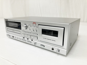 TEAC AD-850 CD カセットデッキ プレイヤー レコーダー ティアック 音響機器 中古 O8299752