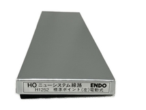ENDO H1252 ニューシステム線路 標準ポイント (左) 電動式 エンドウ HOゲージ 2021年 鉄道模型 ジャンク S8340416_画像2