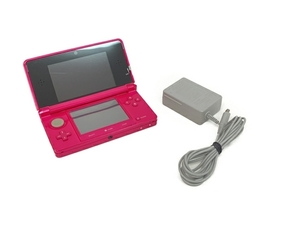 Nintendo 3DS CTR-001 グロスピンク ゲーム機 任天堂 中古 Z8335277