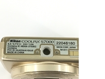 Nikon COOLPIX S7000 コンパクトデジタルカメラ ジャンク Y8346358_画像2