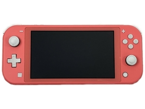 Nintendo Switch Lite HDH-001 スイッチ ライト コーラル 任天堂 ゲーム機 本体 中古 N8323701