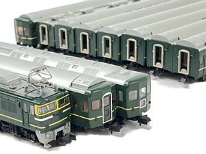 TOMIX 92459 92460 92461 EF81+24系 寝台特急客車 トワイライトエクスプレス 11両 Nゲージ 鉄道模型 中古 美品 N8336627