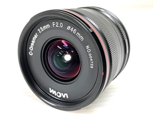 LAOWA C-Dreamer 7.5mm f2 MFT 単焦点 マイクロフォーサーズ レンズ ラオワ 中古 O8332234