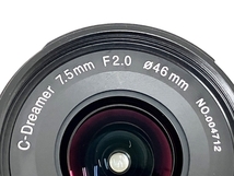 LAOWA C-Dreamer 7.5mm f2 MFT 単焦点 マイクロフォーサーズ レンズ ラオワ 中古 O8332233_画像7