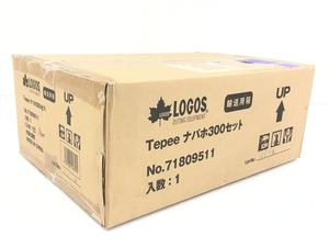 LOGOS Tepee ナバホ300セット 71809511 ワンポールテント アウトドア キャンプ用品 未使用 未開封 T8353397