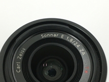 SONY SEL24F18Z Sonnar E 24mm F1.8 ZA T＊ カメラレンズ ソニー ジャンク Y8355698_画像4