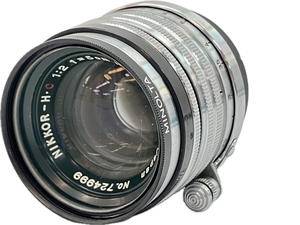 Nikon NIKKOR-H・C 5cm F2 1:2 f=5cm カメラ レンズ ニコン ジャンク C8293752