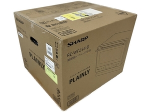 SHARP RE-WF234-B 過熱水蒸気 オーブンレンジ 電子レンジ シャープ 未開封 未使用 N8351164