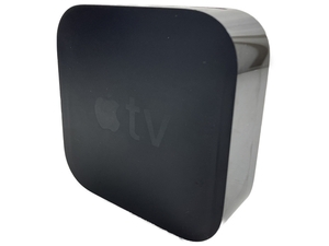 Apple A1842 TV 4K 64GB 第1世代 リモコン付き ブラック アップル 家電 中古 W8270061