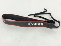 【1円】 Canon キャノン EOS DIGITAL 純正ストラップ 黒/赤 カメラ 周辺機器 中古 K8258753_画像1