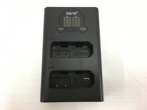 【1円】 DSTE DUAL CHARGER DL-ENEL14+BATTERY PACK EN-EL14+ 2個セット カメラ用バッテリー 充電器 カメラ周辺機器 中古 T8145837