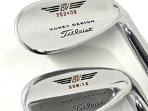 Titlist タイトリスト VOKEY DESIGN ボーケイ 52° 56° アイアン ゴルフ クラブ 2本 セット おまとめ 趣味 スポーツ 運動 中古 F8351102_画像9