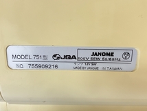JANOME 751型 SELFY4470 ミシン 手工芸 裁縫 ジャノメ 家電 ジャンク W8333512_画像7