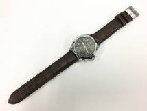 SEIKO アルピニスト 6R15-00E1 グリーン文字盤 革ベルト 中古 美品 T8362412_画像1