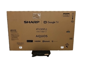 SHARP AQUOS 4T-C65FL1 65インチ 4K 液晶テレビ 2023年製 TV シャープ アクオス 未使用 楽 M8319344