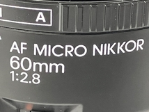 NIKON AF MICRO NIKKOR 60mm 1:2.8 カメラ レンズ ニコン ジャンク Y8341178_画像4