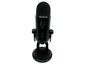 Logicool ロジクール BM400BK Blue Yeti コンデンサーゲーミングマイク PC パソコン 周辺機器 中古 M8334311