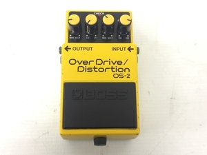 BOSS OS-2 OverDrive Distortion エフェクター 音響機器 ボス ジャンク G8371695