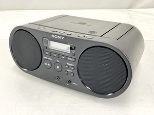 SONY ZS-S40 パーソナルオーディオシステム CDラジカセ ブラック ジャンク T8359331