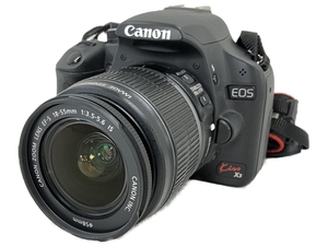 CANON EOS kiss X3 EF-S 18-55mm 1:3.5-5.6 AF 一眼レフ カメラ キャノン 中古 W8352767