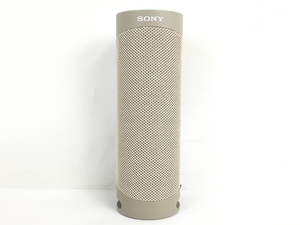 SONY SRS-XB23 ワイヤレス スポータブル スピーカー ベージュ ソニー 音響 中古 Y8359435