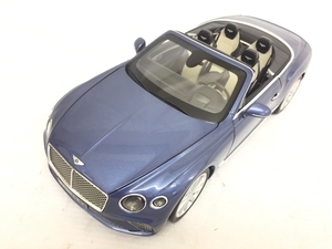 NOREV Bentley ベントレー コンチネンタル GTC カブリオレ クリスタルブルー 1/18 ミニカー ノレブ 本体のみ ジャンク G8346598