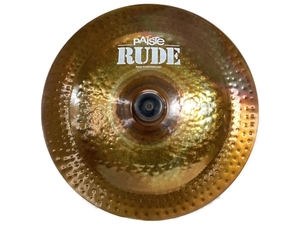 PAISTE RUDE CHINA 20 パイステ シンバル 楽器 中古 W8368795