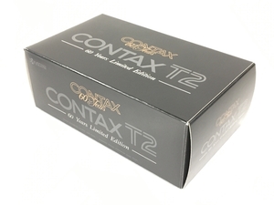 CONTAX T2 60Years Limited Edition コンパクトフィルムカメラ 未使用T8384830