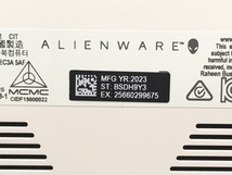 DELL Alienware x14 ノート PC 12th Gen Intel Core i7-12700H 32GB SSD2.0TB 14型 Win 11 Pro 中古 T8317524_画像8