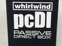 Whirlwind PCDI Passive Direct Box ステレオボックス ウールワインド 音響機材 未使用K8241382_画像2