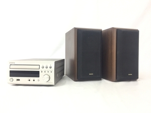 DENON RCD-M37 USC-M7 CDプレーヤー スピーカー ステレオ コンポ デノン 音響機材 中古 G8355005