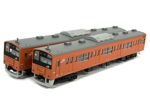 KATO 10-826 10-827 201系中央線色(最終編成) 基本 増結 10両セット 鉄道模型 Nゲージ ジャンク T8364628