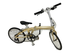 DAHON Mu SLX 折り畳み自転車 2019モデル 20型 ゴールド ダホン 中古W8365812