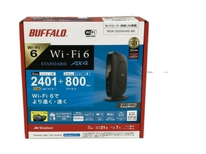 BUFFALO WSR-3200AX4S-BK AirStation Wi-Fiルーター 無線LAN親機 バッファロー 未使用 S8389617