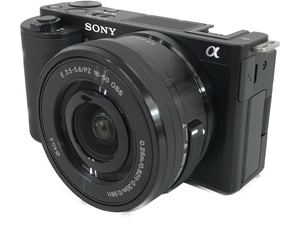 SONY VLOGCAM ZV-E10Y デジタル一眼 ミラーレス カメラ ダブルズームレンズキット 未使用 N8365152