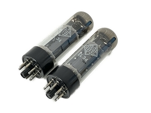 TELEFUNKEN 6CA7 EL34 2本 セット 真空管 ジャンク S8370091