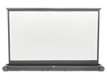 SANWA SUPPLY 100-PRS015 プロジェクター スクリーン 100インチ 床置き型 自立式 移動ローラー付 中古 楽O8360650_画像1