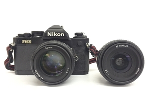 NIKON FM2 28mm 50mm レンズ2本セット フィルムカメラ ニコン カメラ ジャンク G8392832