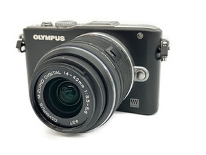 OLYMPUS PEN Lite E-PL3 ボディ 14-42mm F3.5-5.6 レンズ キット ミラーレス 一眼 カメラ オリンパス 中古 良好 C8389152