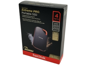 SanDisk Extreme PRO Portable SSD 外付け 4TB エクストリームプロ ポータブルSSD 未使用 N8383298