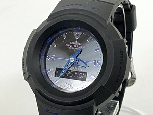 CASIO G-SHOCK Virtual Blue Series AWG-M520VB-1AJF メンズ 腕時計 ブラック 中古 美品 T8329697