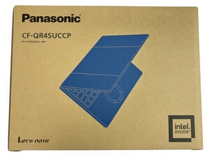 Panasonic Lets note CF-QR4SUCCP 12.4型 FHD i7 32GB 512GB プレミアムエディション 未使用 N8049618