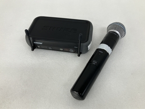 SHURE PGX24 BETA58A ワイヤレスマイクシステム 受信機 送信機 音響 ケース付き 中古 S8403276