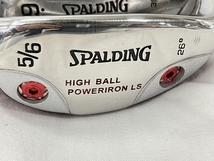 SPALDING HIGH BALL POWERIRON LS アイアン7本セット 5/6-9 A/C P S/W レディース スポルディング ゴルフ クラブ 中古 W8402167_画像3