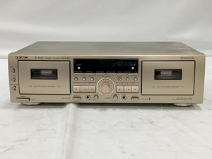 TEAC W-860R カセットプレイヤー 音響機器 ティアック ジャンク H8405298