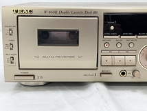 TEAC W-860R カセットプレイヤー 音響機器 ティアック ジャンク H8405298_画像3