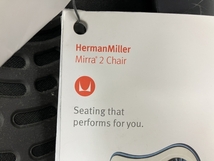 【引取限定】Herman Miller Mirra 2 Chair ハーマンミラー MRF123AWAF-0019 ミラ2チェア グラファイト 中古 直 N8412349_画像7